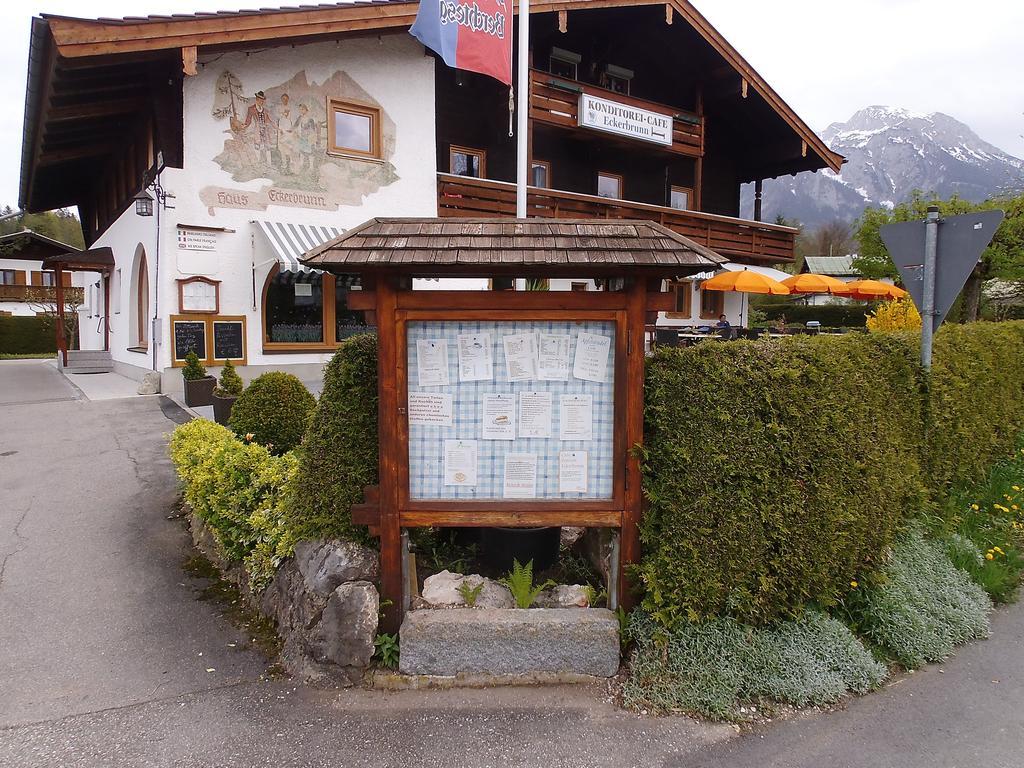 Cafe Pension Eckerbrunn Schonau am Konigssee Bagian luar foto